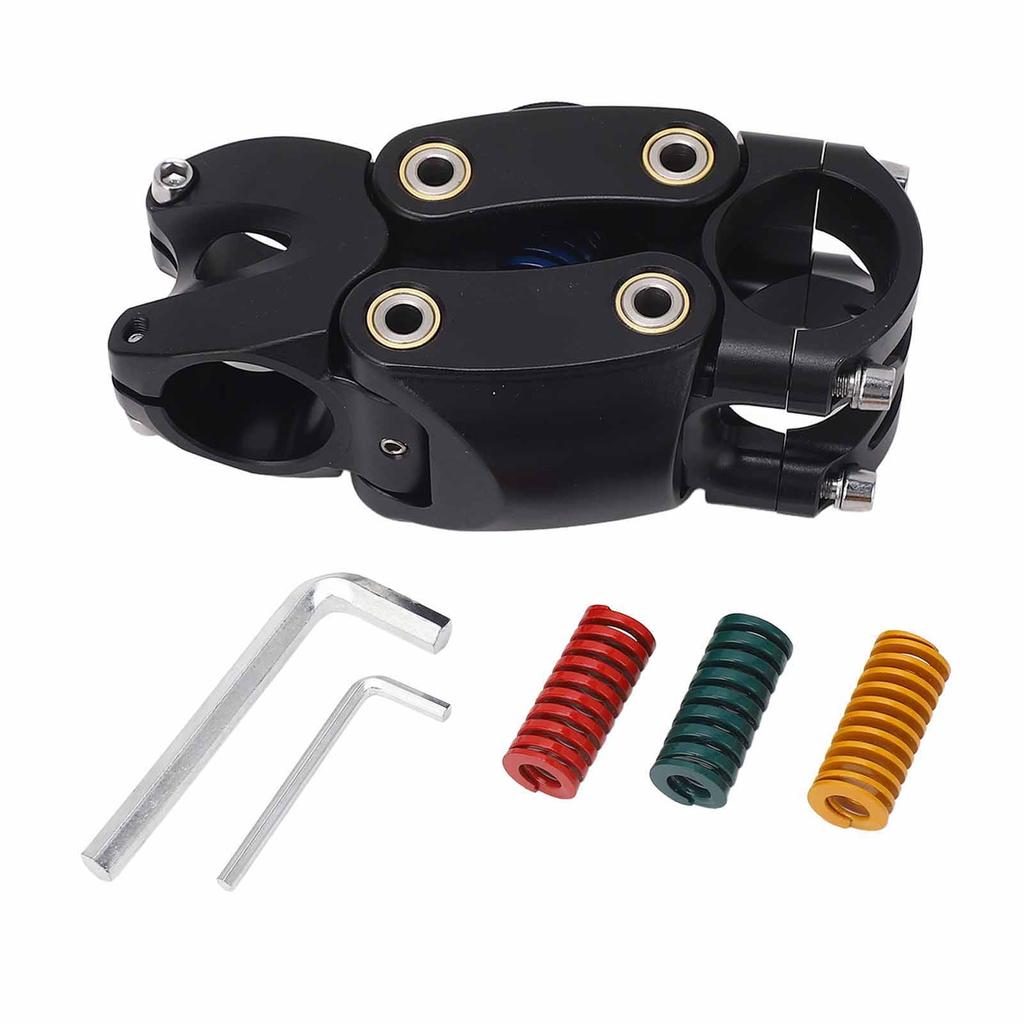 Suspension Stem for Bicycles Shock Absorbing Bike Handlebar Stem for Gravel Mountain Road Bike Shock Absorber Stem