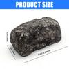6Inch Resin Rocks Shape Safety Box with Concealed Storage Stone Themed Safety Box for Keys Money Documents