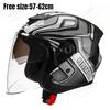 Motorcycle Helmet Windproof and Warm 3/4 Helmet Electric Off-road Motorcycle Outdoor Riding Equipment for All Seasons