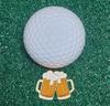 Unique and fun golf ball marker hat Food Fun Icon Perfect for golf accessories gifts (with clip) – & – & (Beer mug)