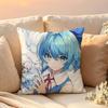 Cute Touhou Project Ccirno Pillow Case Pattern Printed Pillowcase For Living Room Sofa Cushion Cover