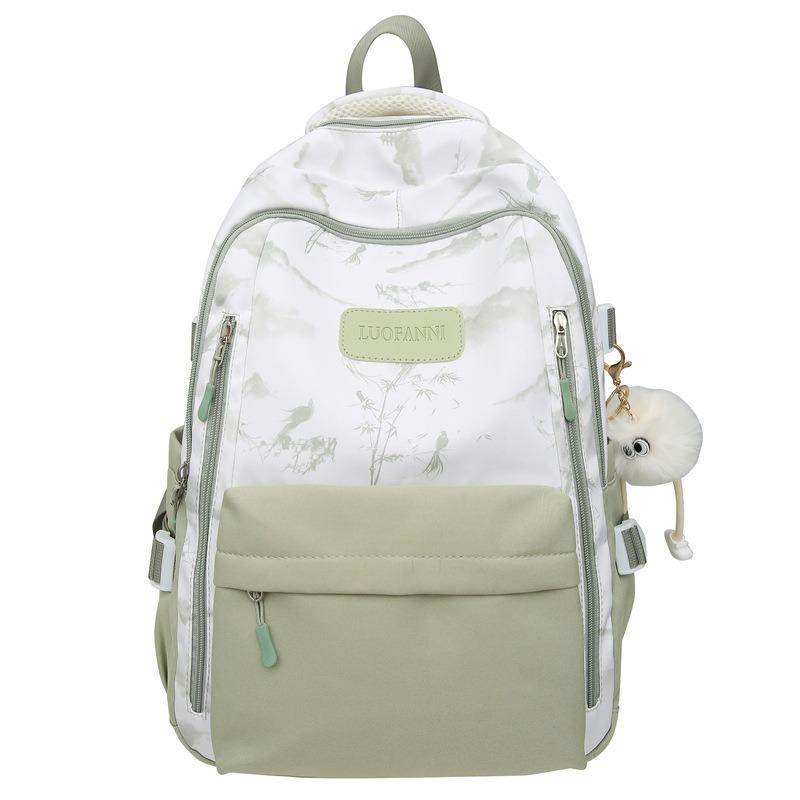School Bag Casual Backpack Shoulder Bag Large Capacity Student Backpack Crossbody Bag Fashion Computer Bag Campus Handbag School Bag