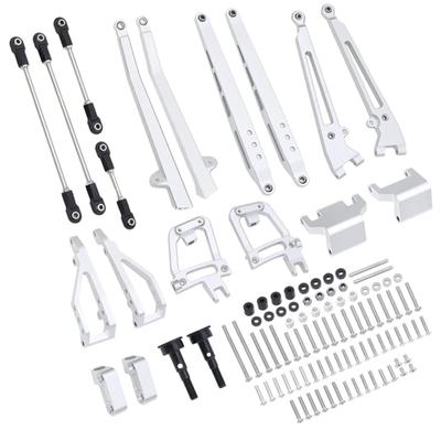 Highly Detailed Twin -Beam 2WD Pre-Runner Aluminum Suspension For 1/10 RC Crawler Axial SCX10 II 90046 90047 Axle