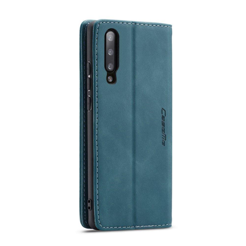 CASEME for Samsung Galaxy A50/A50S/A30S, Leather Wallet Case, Blue