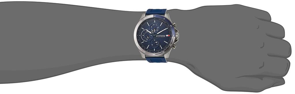 Watch BANK 1791721 Blue [Tommy Hilfiger] Men's [Used]