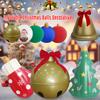 Inflatable Christmas Balls Blow Up Bell Giant Christmas PVC Ball Decorations Christmas Balloon Xmas Holiday Inflatables Ornament