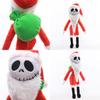 Adorable Nightmare Before Christmas Jack Skellington And Santa Jack Plush Toys
