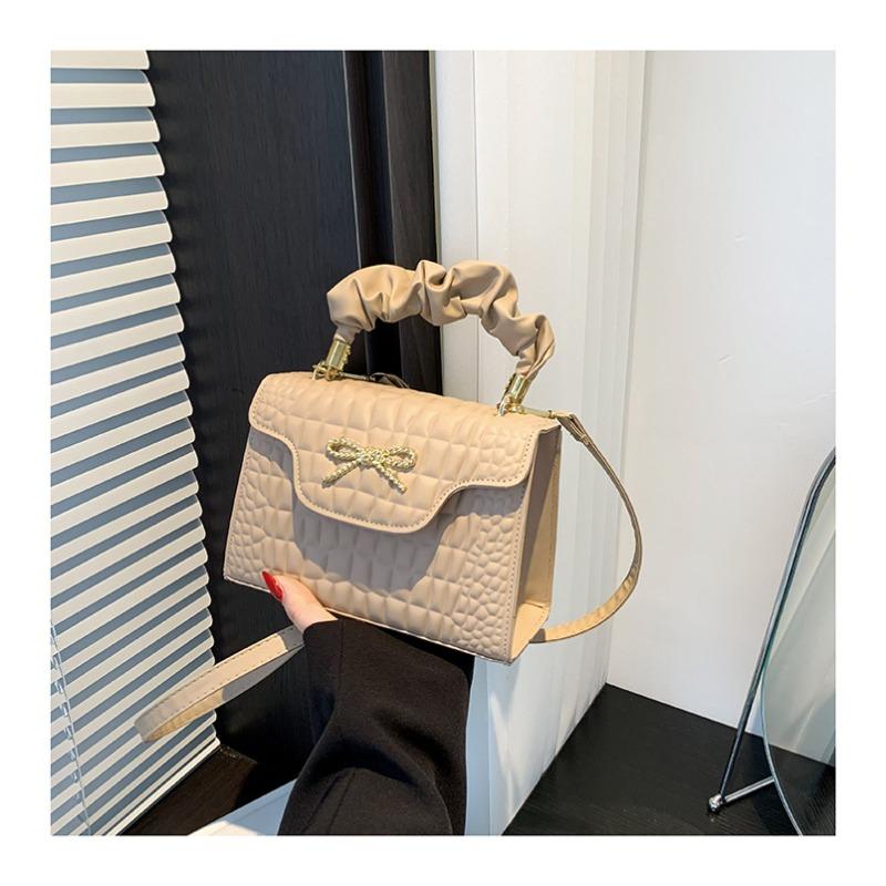 Crocodile Pattern Portable Small Square Bag Women's New Fashion Shoulder Bag Delivery Versatile Messenger Bag