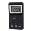 Personal AM FM Pocket Radio Portable Digital Tuning Radio with 500mAh Rechargeable Battery Earphone Lock Screen for