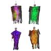 Halloween Skull Hanging Decoration Illuminated Ghostly Skeleton Hanging Ornament For Garden Yard Classroom Decoration