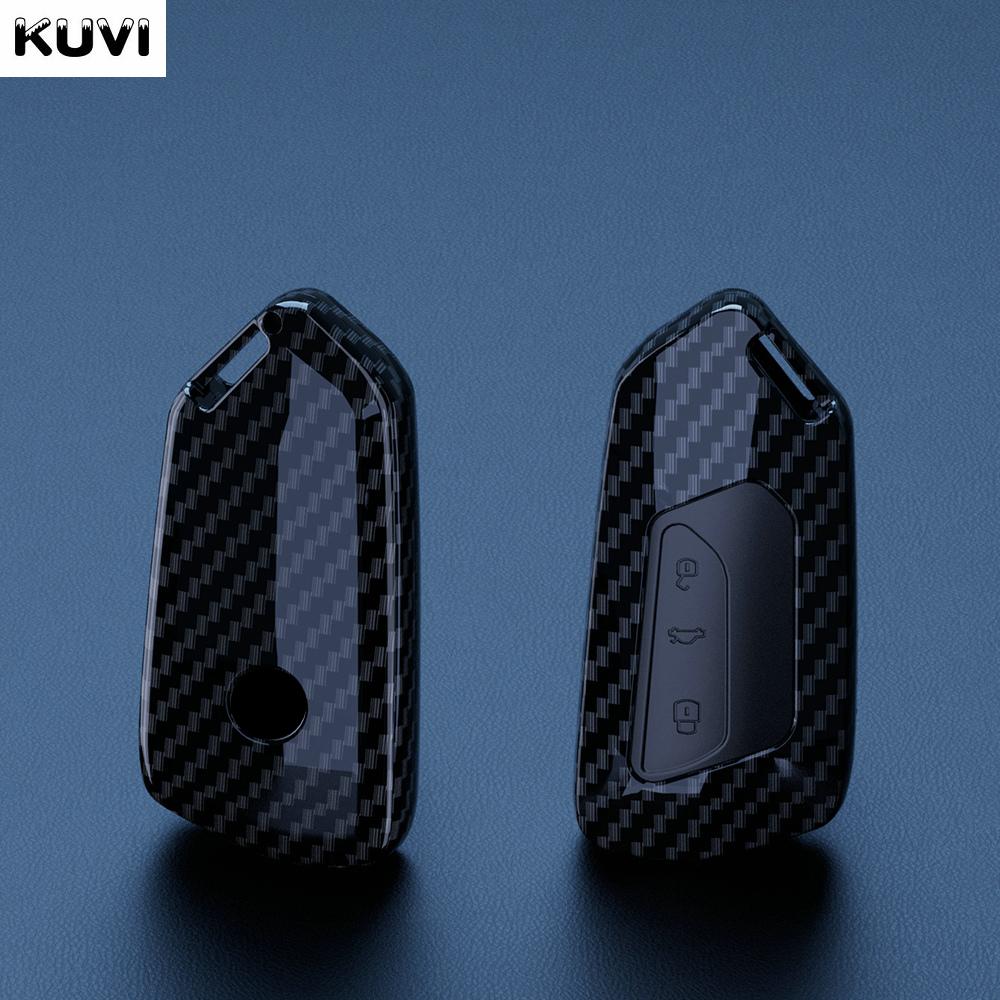 Abs Car Key Case Cover For Vw Volkswagen Golf 8 Mk8 Id.3 Id.4 Cupra Skoda Octavia A8 Seat Leon Mk4   Formentor Tarraco