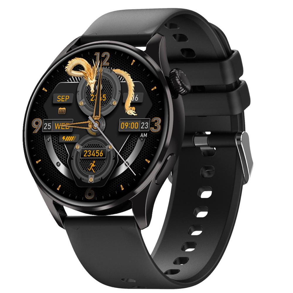

Heart Rate Compass SmartWatch Women Waterproof Smart Watch Men AMOLED HD Screen Blue Tooth Call AI Assistant GPS Trajectory NFC чёрный