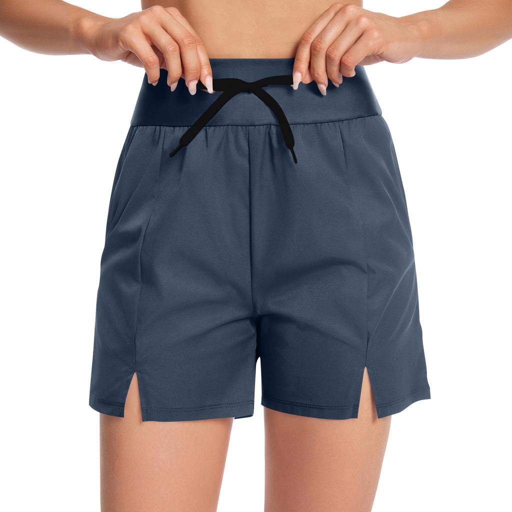 Damen-Shorts mit Taschen, Freizeit-Shorts