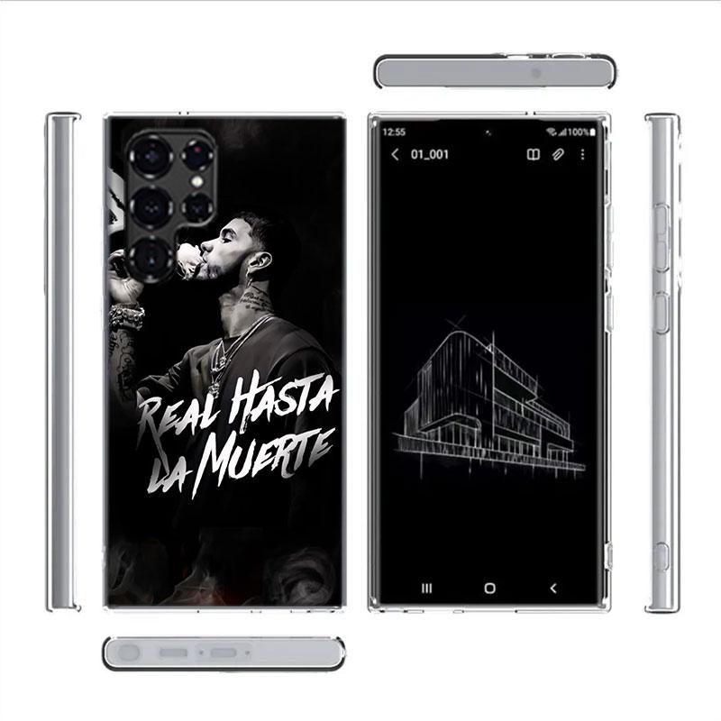 Rapper A-Anuel AA Real Cases Phone Case for Samsung Galaxy S26 Ultra S25 Edge S24 S23 FE S21 Plus S20 S22 S10 Cover TPU Capa She
