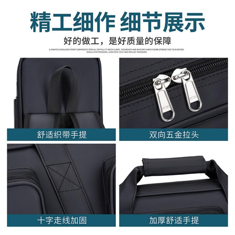 Portable Pool Cue Case Bag With PU Leather Cover Half-Size Storage Billiards Adjustable Padded Shoulder Strap Unisex
