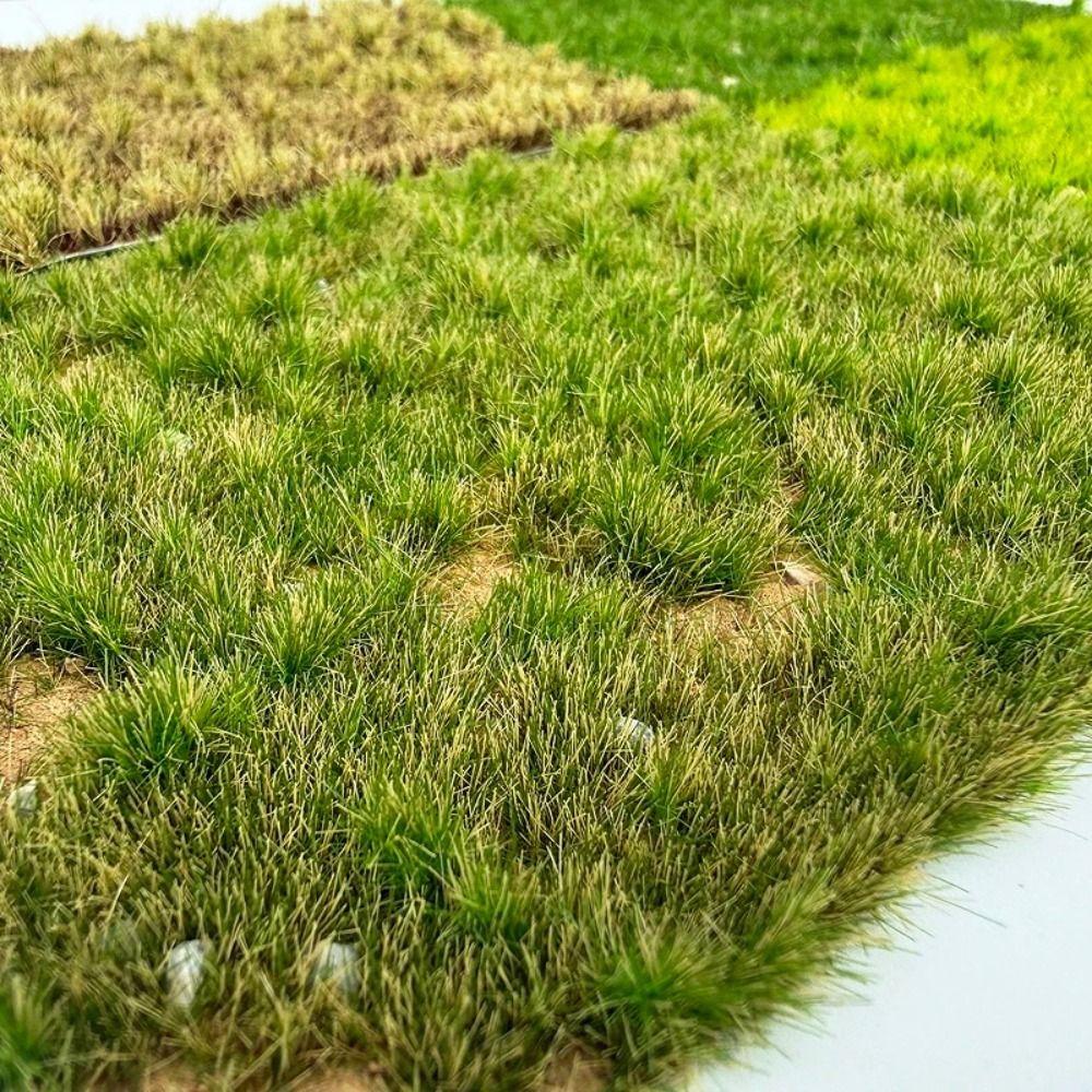 Nylon Miniature Grass Tuft Mini Scale Model Accessory Realistic Simulation Grass Sand Table Mat Hand DIY Craft Material