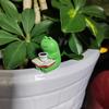 Frog Rocking Chair Cute Handmade Ornament Home Desktop Cute Granule Car DIY Trendy Play Resin Small Pendulum Arts and Crafts
