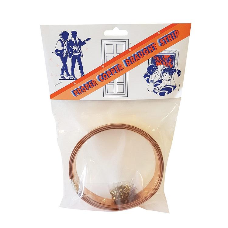 Proper Copper Draught Strip 25mm x 6m