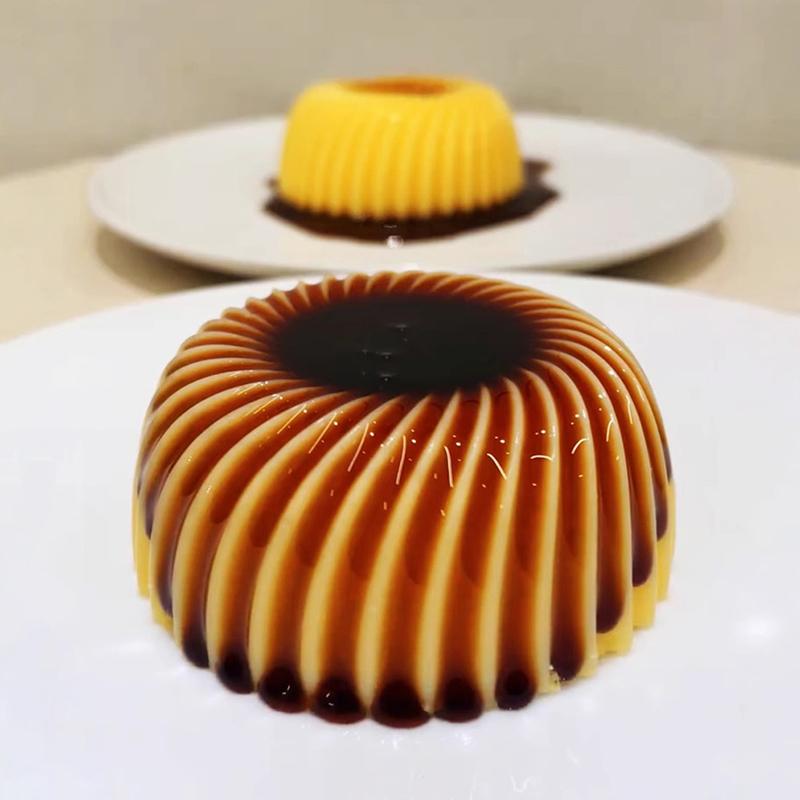 Silicone Caramel Pudding Cupcake Muffin Donut Mold For Caramel Pudding Jelly Pastry Cake Decoration Tool Kitchen Baking Tray