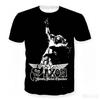 Saxon 3D Print Sport Quick-dry Breathable Men T-shirt Hip-hop Heavy Metal Punk Rock Band Street Casual Fashion Short-sleeve Top