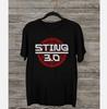 Sting 3.0 World Tour Logo Kurzarm Schwarz Alle Größen T-Shirt