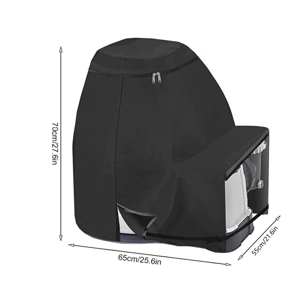 Sand Filter Pump Cover Made of Waterproof Oxford Cloth UV Resistant Easy to Use for 16in 18in Models Secure Design