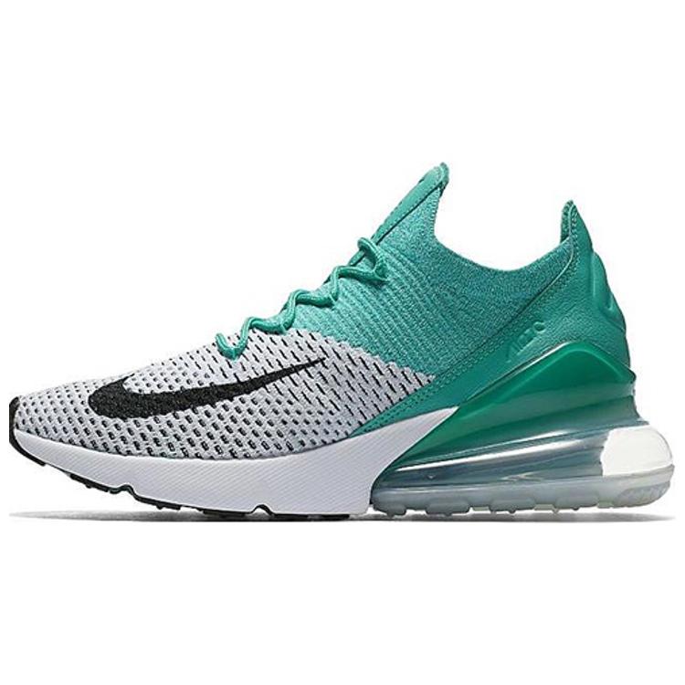 Nike Air Max 270 Flyknit Clear Emerald Womens AH6803-300 36 зелёный/белый