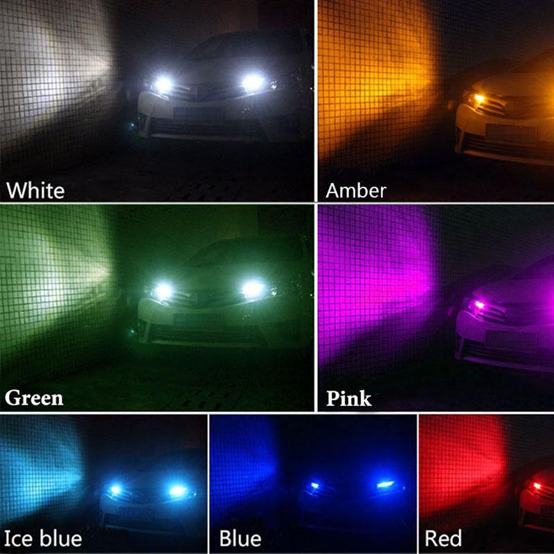 50/100Pcs T5 Led Bulb W3W W1.2W Led Canbus Car Interior Lights Dashboard Warming Indicator Wedge Auto Instrument Lamp 12V Green
