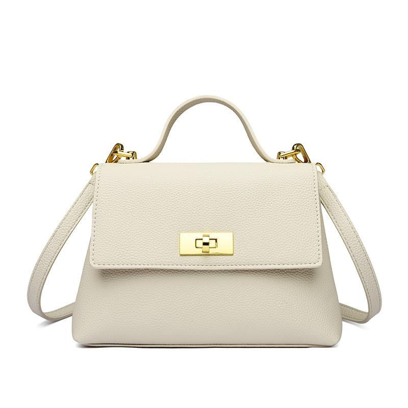 Damentasche neue urbane schlichte Damenhandtasche Mode Messenger Litschi-Muster Umhängetasche