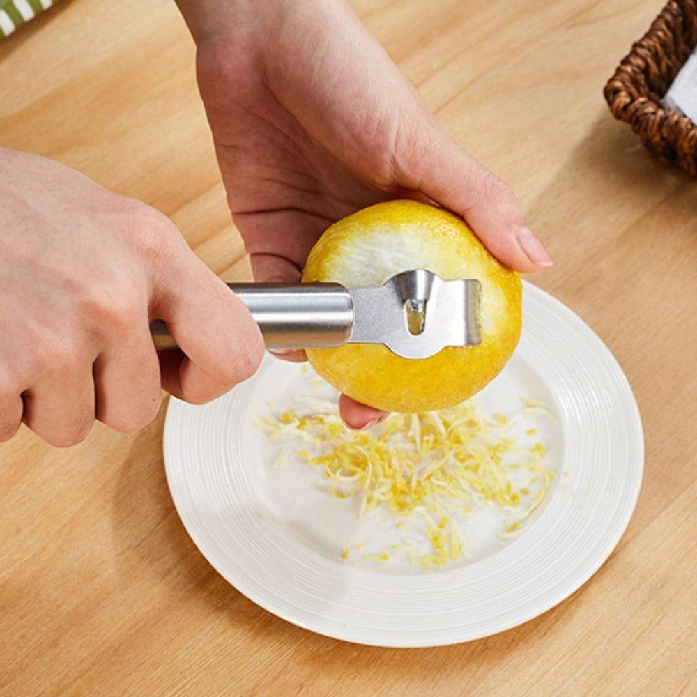 Manual Citrus Fruit Grater Rustproof Lemon Peeler Practical Chocolate Zester  Dessert