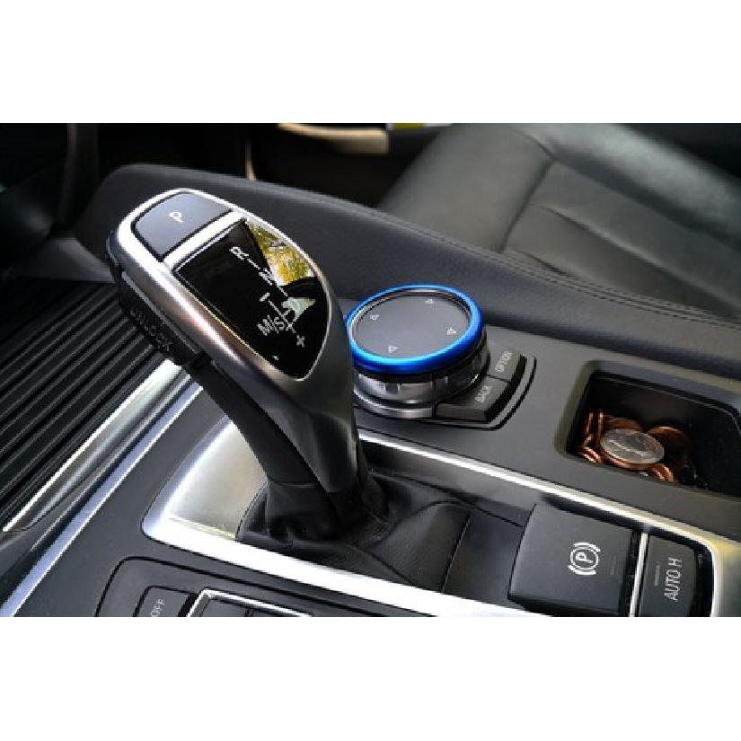 Blue NEW Ring For BMW Fxx Center Console IDrive Multimedia Controller Knob