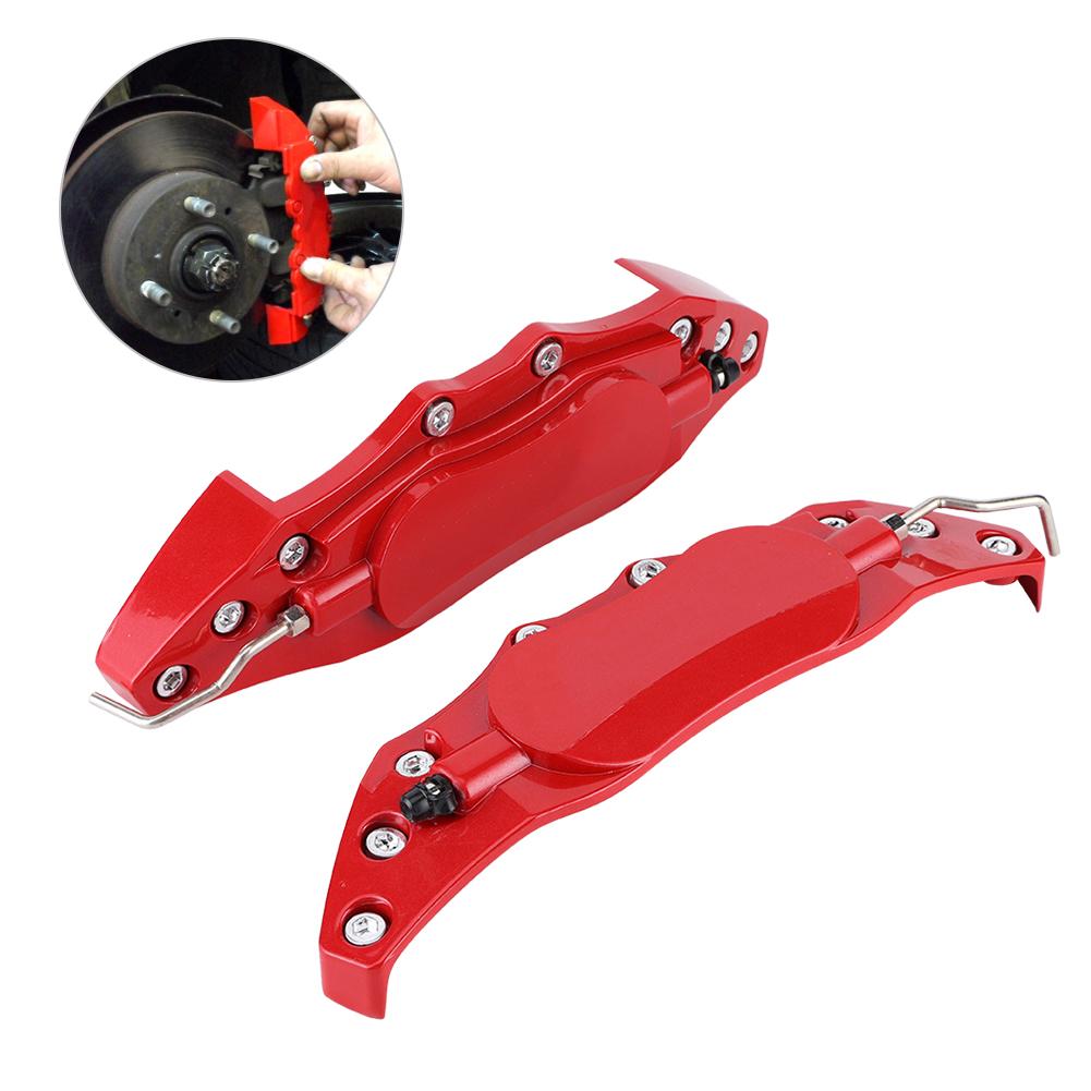 2Pcs Car Universal Disc Brake Caliper Fake Covers Left & Right Accessories Refit
