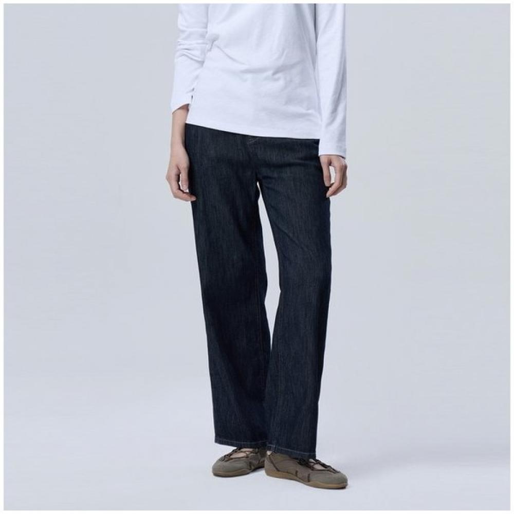 Benetton Straight Wide Denim Pants Badpf2641