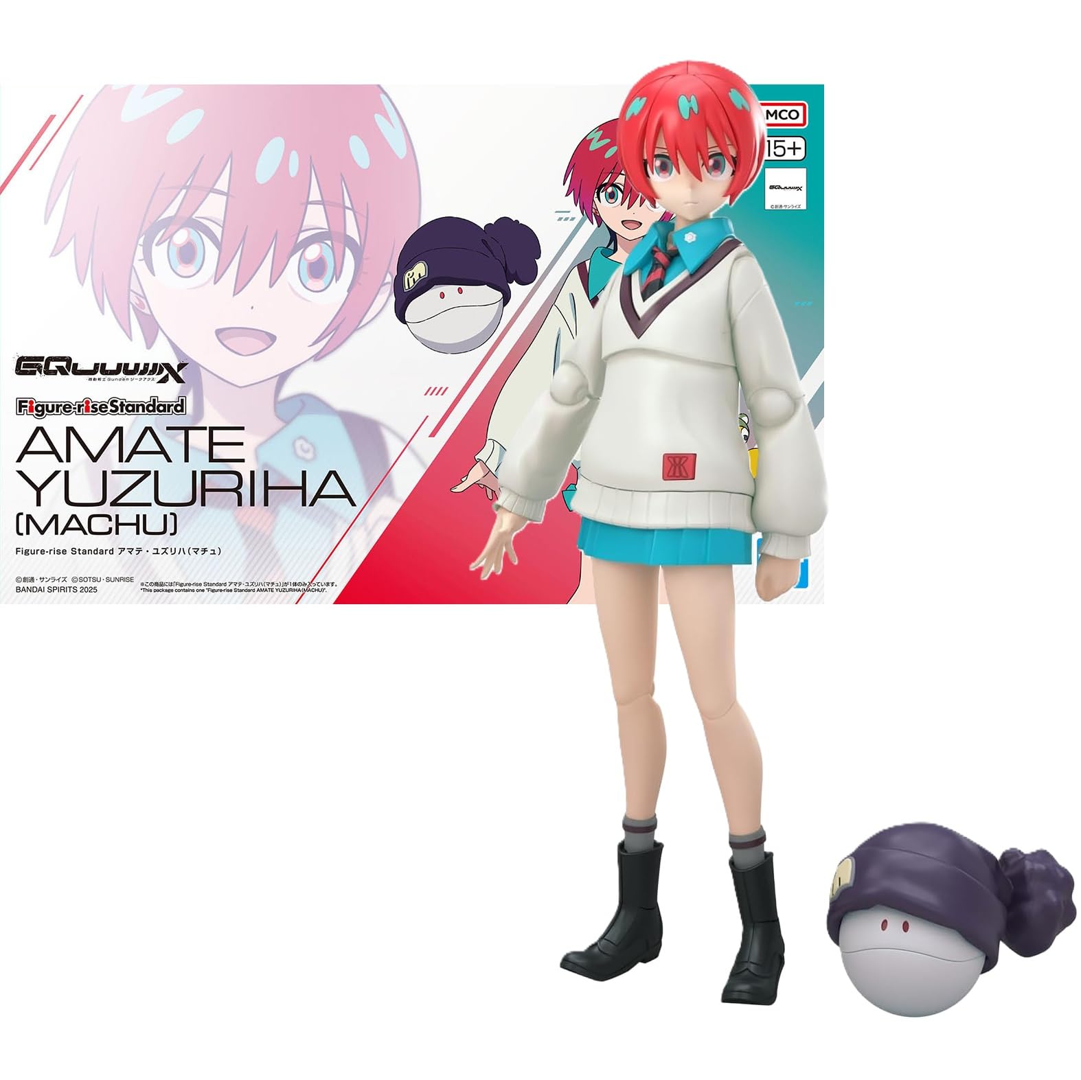 Standard Amate Yuzuriha GQuuuuuuX Standard Plastic Model Kit Figure-rise (Machu) Figure-rise Pre-colored