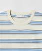 STCO Diems Cool Touch Striped Short Sleeve Knit_White (Classic Fit)_Dktxb21Ctw