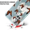 Clear Phone Case for Samsung Galaxy A13 A51 A71 A21S A12 A11 A31 A52 A41 A23 A53 A73 A32 5G A03S Soft Silicone Cover Butterfly