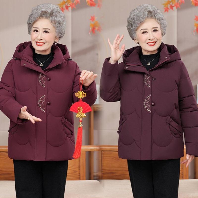 Winter cotton-padded clothes thickened warm jacket new wife clothes old down cotton-padded clothes