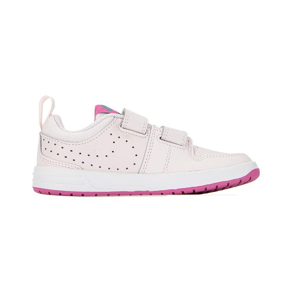 Nike Pico 5 Leather Low Top Kids' Skateboarding Shoes Pink Children Aged 3 7 Years Old AR4161-600