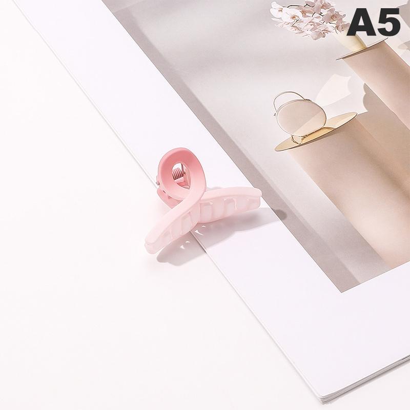 Cherry Blossom Hair Clip Frosted Grab Clip Fresh Versatile Shark Clip Pan Hair Grab Jewelry