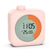 AD23-Digital Visual Timer 3 In 1 Clock With Timer 60-Minute Countdown Stopwatch For Kitchen Cooking Study Teaching