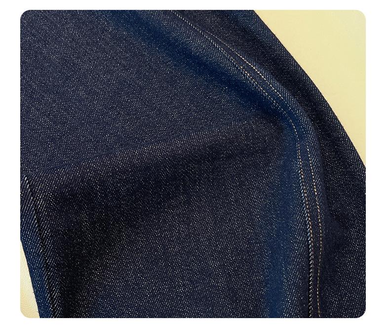 Women's Denim Blue Wide-Leg Jeans - Spring/Autumn 2026 Fashion: Curved Straight-Leg Style