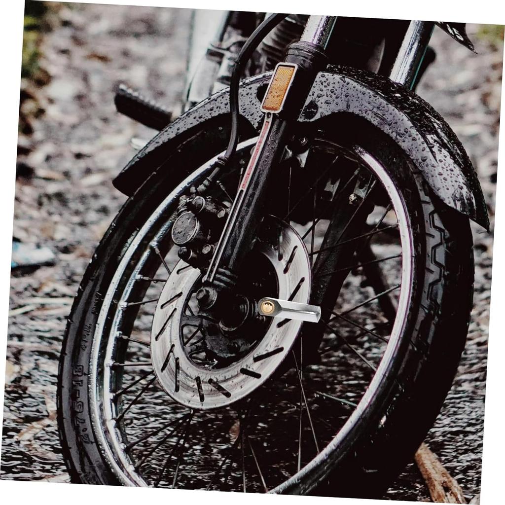 Happyyami Mountain Bike Lock Bicycle Lock Bike Accessories Cycling Brake Lock Anti- Safety Bike Lock Small Metal Lock Motorcycle Locks Anti Lock for