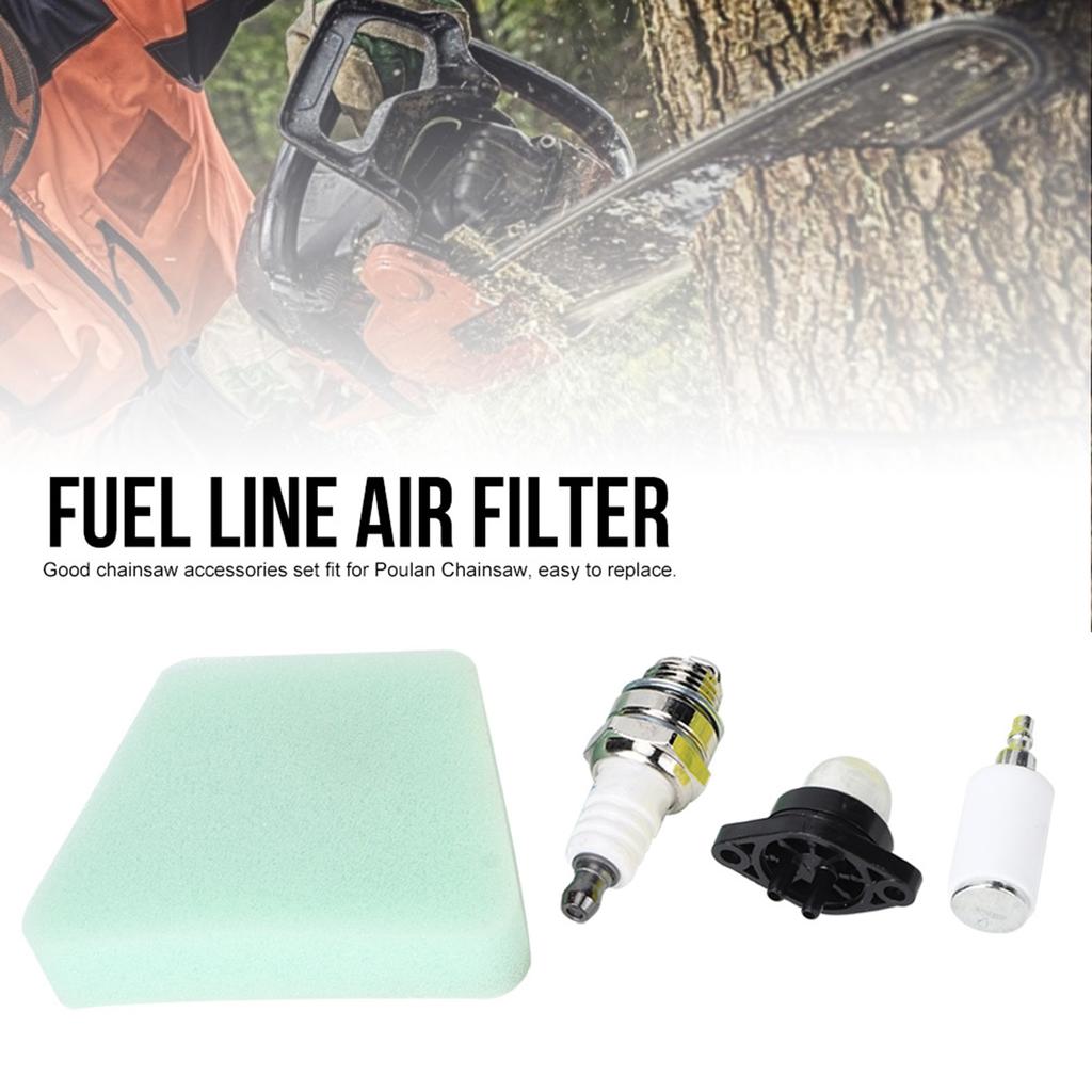 Air Filter Fuel Line Parts Replacement Fit for Poulan Chainsaw Accessories 530037793 Garden Yard Tool