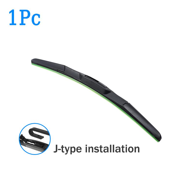 1Pc Car Wiper Universal Three Stage Soft Rubber Wiper Mute Durable Multi Size Front Windscreen Automotive Wiper Auto Parts