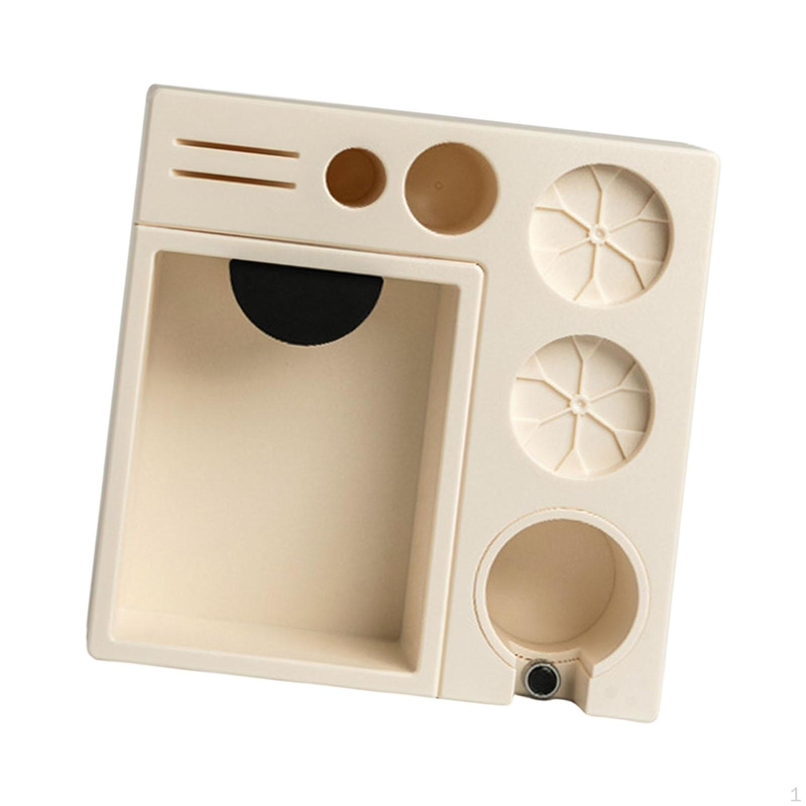 

Кофейная станция для темперирования эспрессо держатель компактный удобный коврик подставка белый