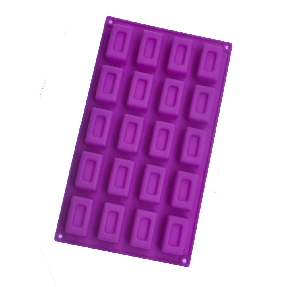 Square Chocolate Mould Silicone Cake Mold Baking Mousse Pudding  molds Cake Decorating Tools Ice Cream Dessert Bakeware Tools
