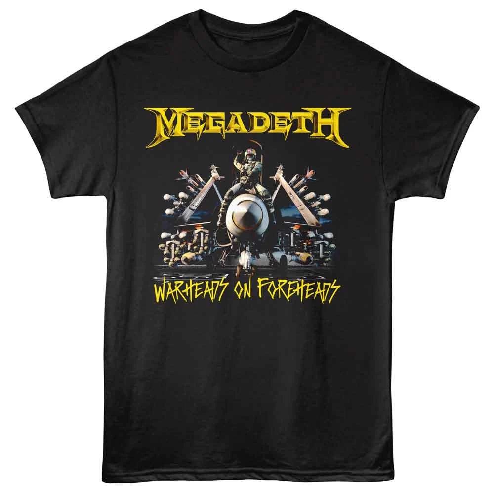 Megadeth - Warheads - Black Front Print Solid Unisex Short Sleeve Children s T-shirt 100