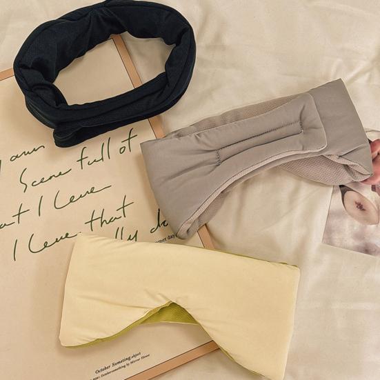 Oční maska Nastavitelná Spací Blokující Světlo Klapka na Oči Stínítko na Oči pro Cestování Relaxaci Měkká Prodyšná Relaxační Spánek Stínítko na Oči