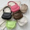 Leather Tote Bags Solid Color Handbag Armpit Bags Versatile Shoulder Bags