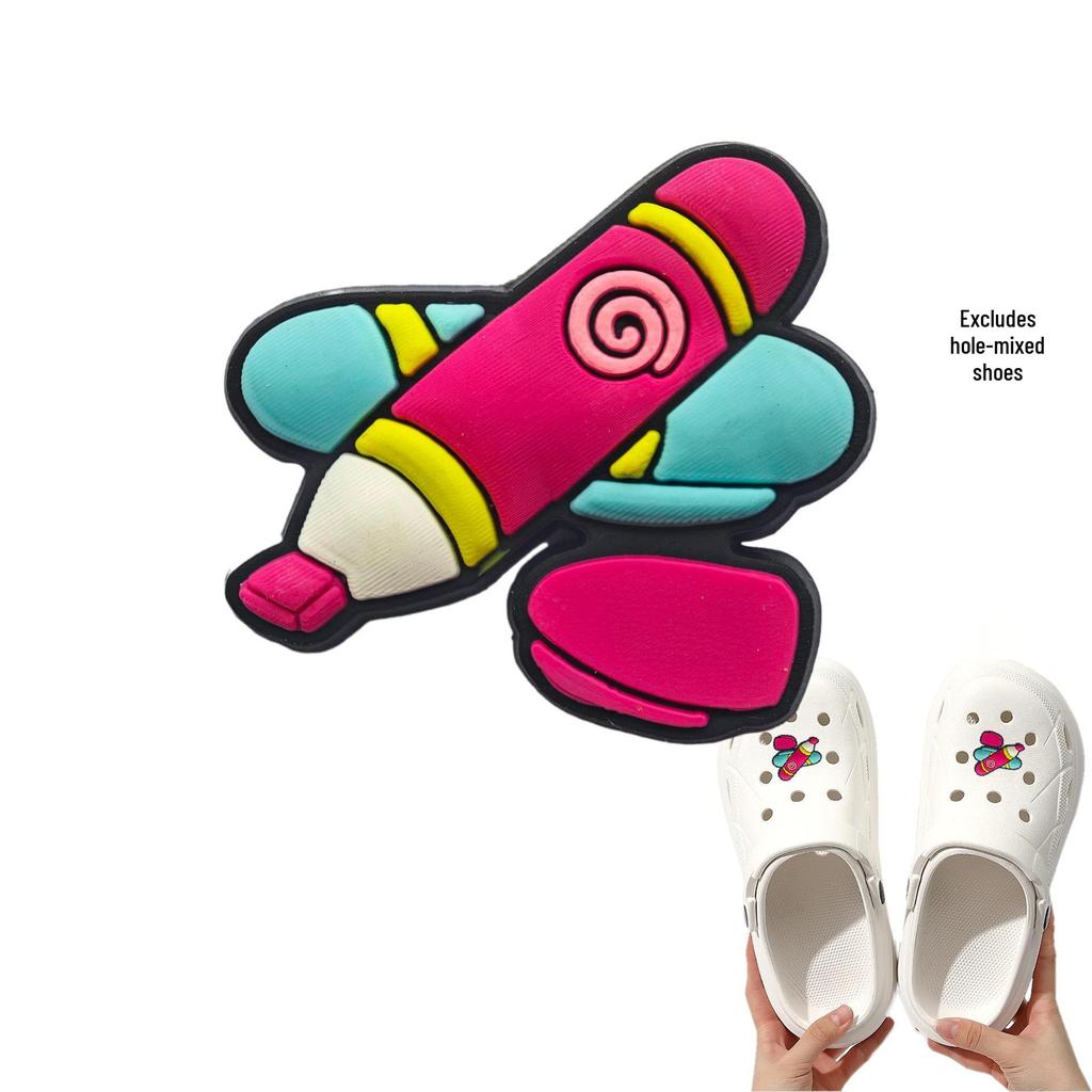 Detachable Cartoon Shoe Flower Buckle Decoration for Hole Shoes